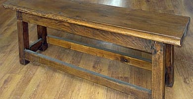 IMAGEN DE BANCOS DE MADERA RUSTICOS / RUSTIC WOODEN BENCHES IMAGE