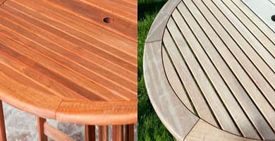 IMAGEN DE COMO RESTAURAR UNA MESA DE MADERA / HOW TO RESTORE A WOODEN TABLE IMAGE