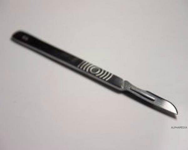 IMAGEN DE BISTURI DE DIAMANTE / diamond knife image