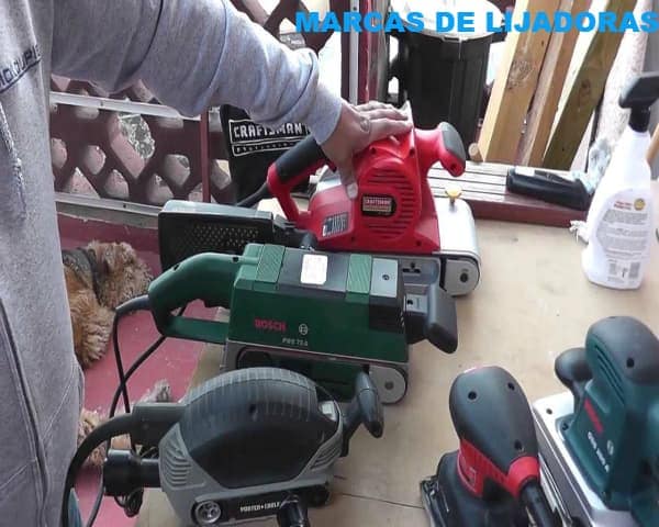 IMAGEN DE MARCAS DE LIJADORAS / SANDER BRANDS IMAGE