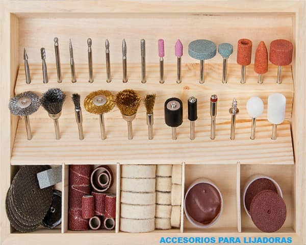 IMAGEN DE ACCESORIOS PARA LIJADORAS / IMAGE OF ACCESSORIES FOR SANDING MACHINES